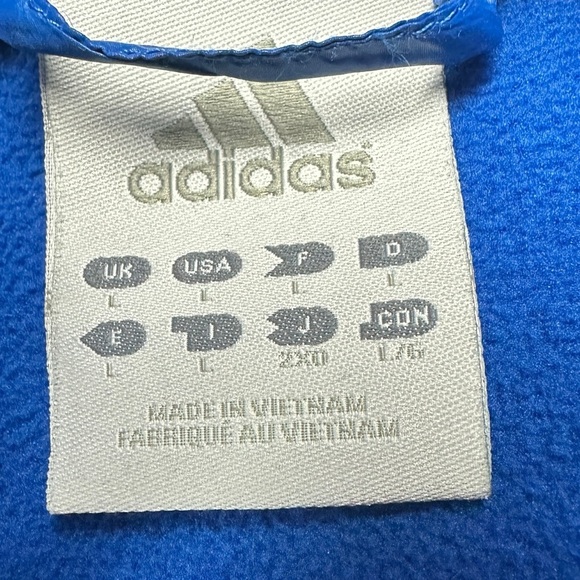 Adidas Techfit Blue Track Jacket - Picture 6 of 14